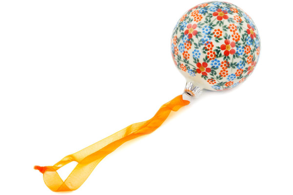 Christmas Ball Ornament 4"