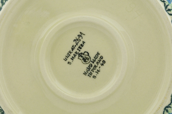 Jar with Lid and Handles 9"