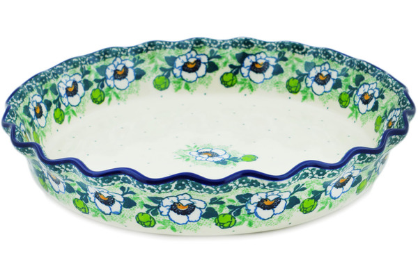Fluted Pie Dish 10"