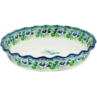 Fluted Pie Dish 10"