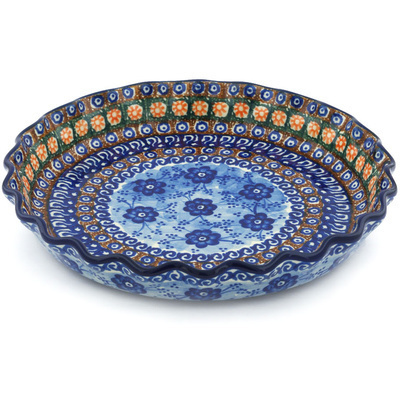 Fluted Pie Dish 10"