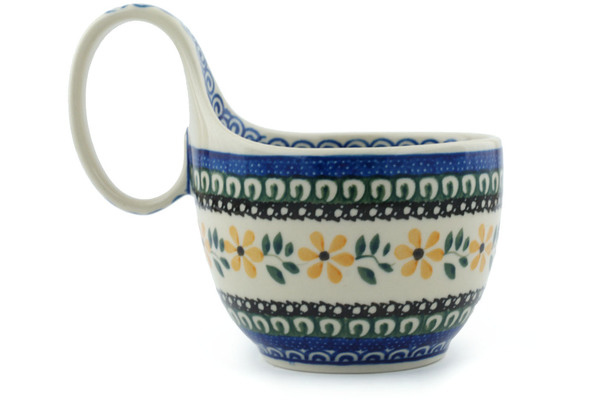 Bowl with Loop-Handle 6"