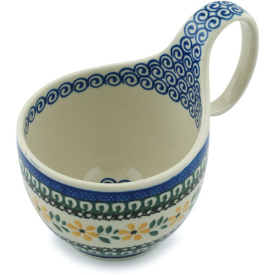 Bowl with Loop-Handle 6"