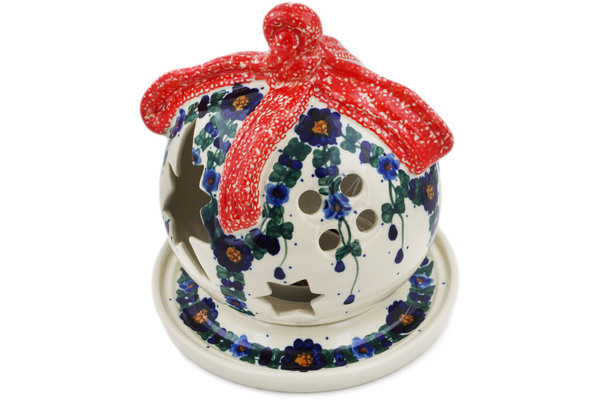 Christmas Ball with Stand Ornament 8"