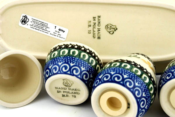 Salt and Pepper with Toothpick Holder 10"