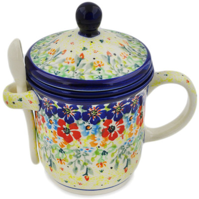 Brewing Mug with Spoon 12 oz