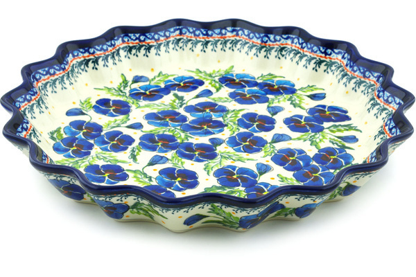 Fluted Pie Dish 13"