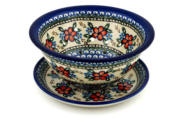 Colander with Plate 8"