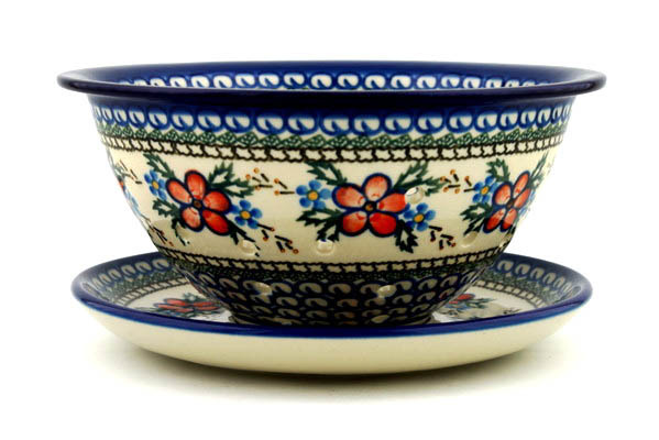 Colander with Plate 8"