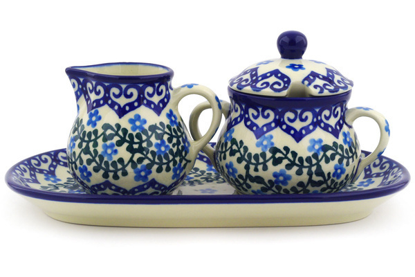 Sugar and Creamer Set 10"