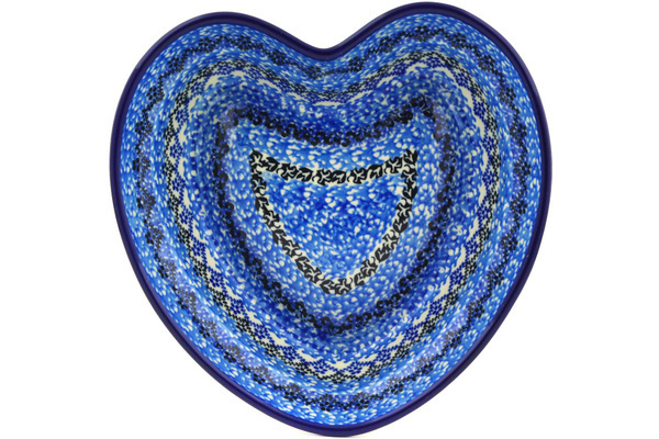 Heart Shaped Bowl 8"