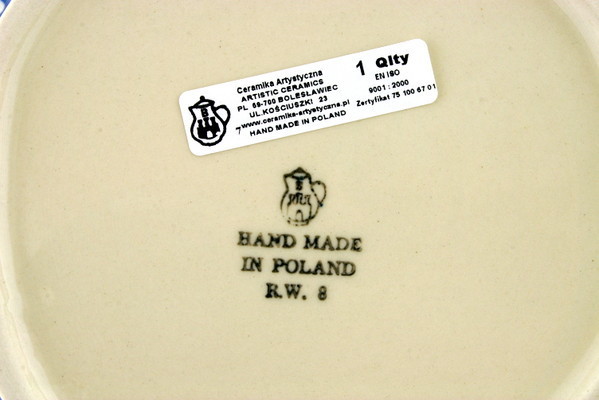 Bowl with Rolled Lip 12"