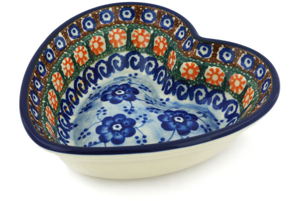 Heart Shaped Bowl 6"