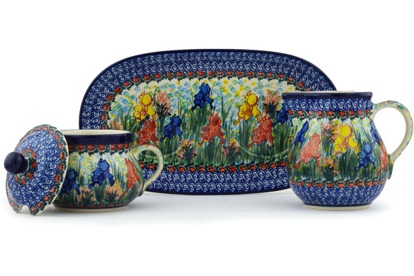 Sugar and Creamer Set 11"