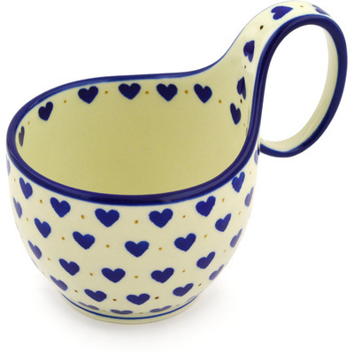 Bowl with Loop-Handle 6"