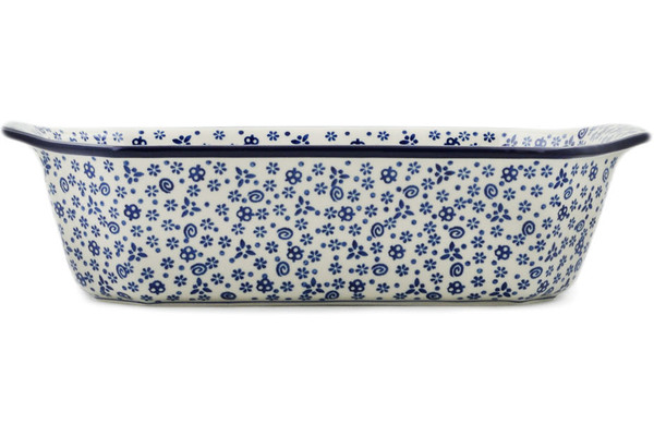 Rectangular Baker with Handles 14"