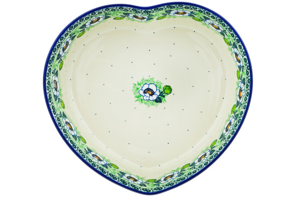 Heart Shaped Bowl 10"