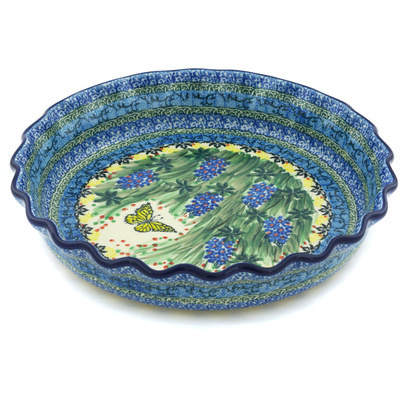 Fluted Pie Dish 10"