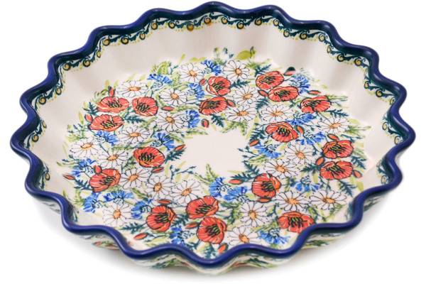 Fluted Pie Dish 10"