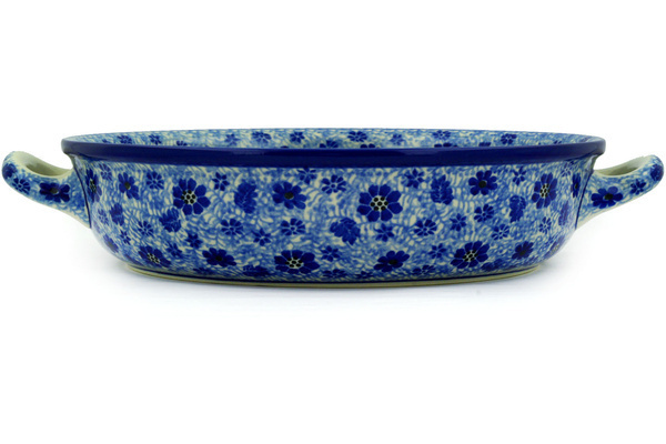 Round Baker with Handles 10-inch