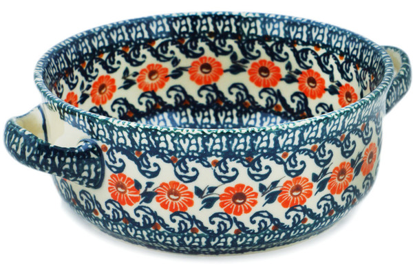 Round Baker with Handles 8"