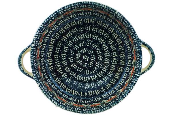 Round Baker with Handles 8"