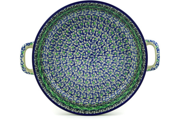 Round Baker with Handles 10-inch