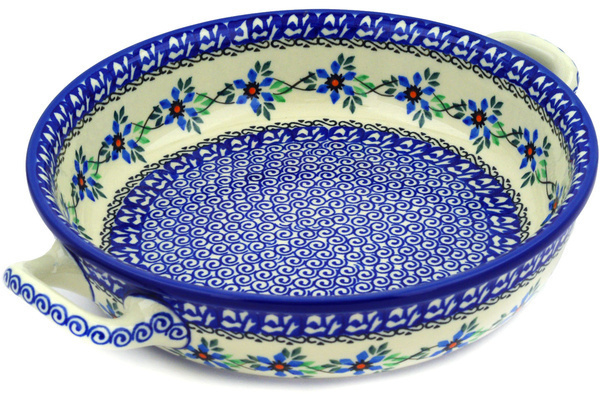 Round Baker with Handles 10-inch