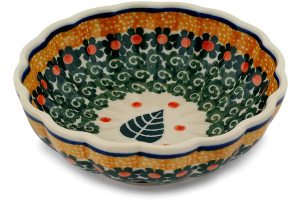 Scalloped Fluted Bowl 5"