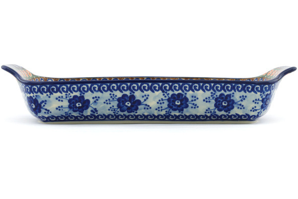 Rectangular Baker with Handles 13"