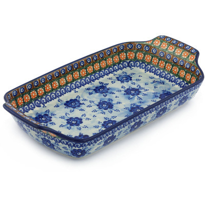 Rectangular Baker with Handles 13"