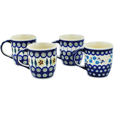 Set of Four 12oz Mugs