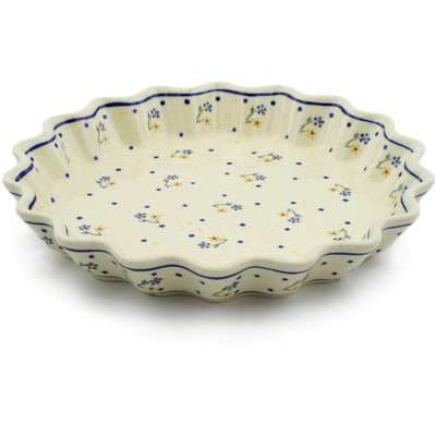 Fluted Pie Dish 10"