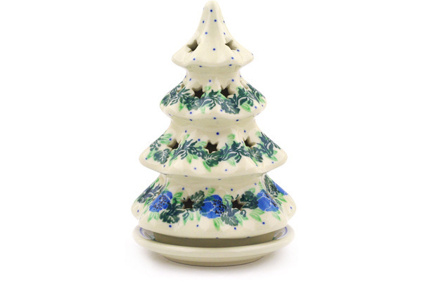 Christmas Tree Candle Holder 6"
