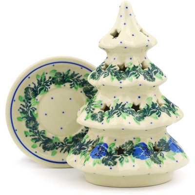 Christmas Tree Candle Holder 6"