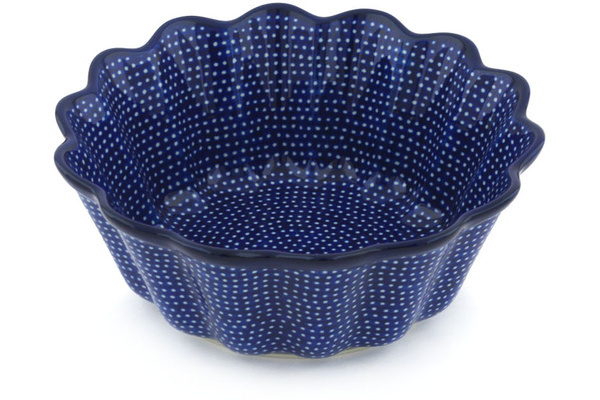 Scalloped Fluted Bowl 7"