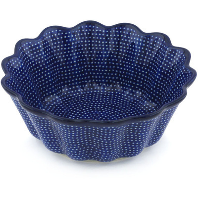 Scalloped Fluted Bowl 7"