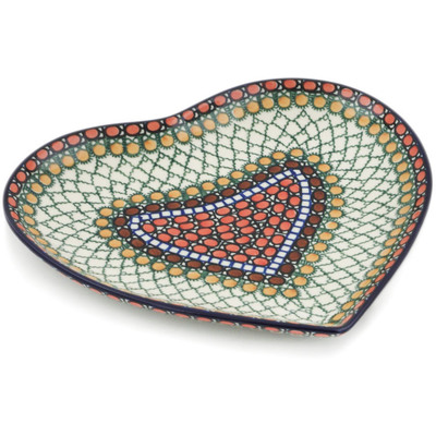 Heart Shaped Platter 9"
