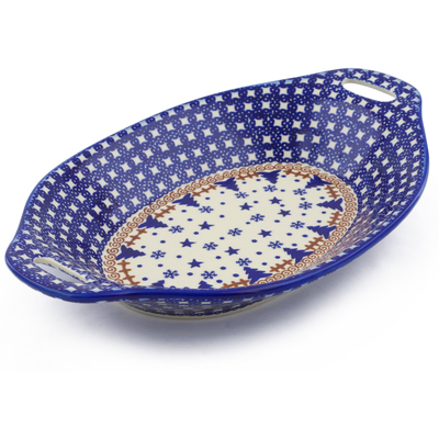 Bowl with Handles 13"