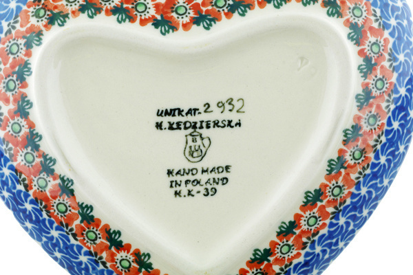 Heart Shaped Platter 7"