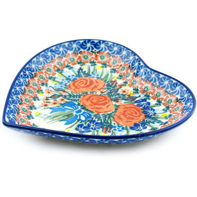 Heart Shaped Platter 7"