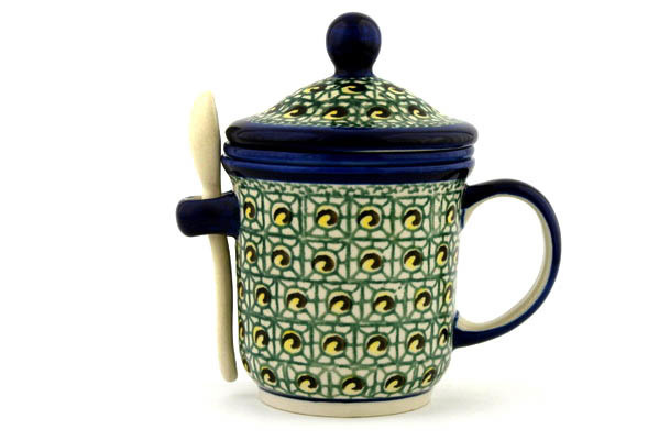 Brewing Mug with Spoon 12 oz