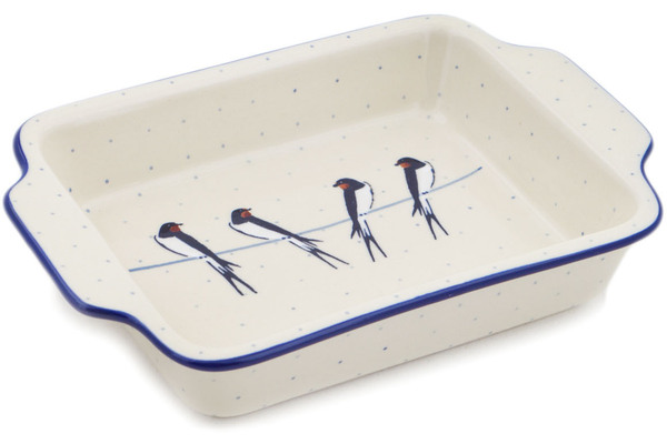 Rectangular Baker with Handles 9"