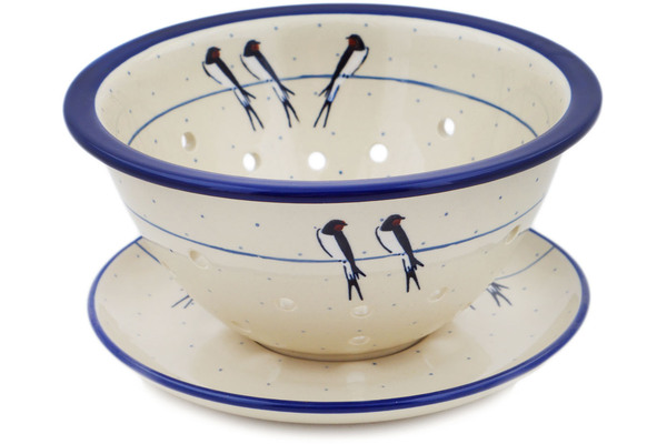 Colander with Plate 8"