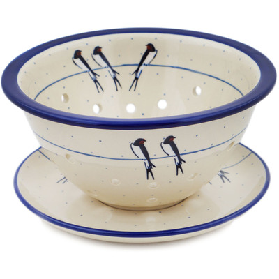 Colander with Plate 8"