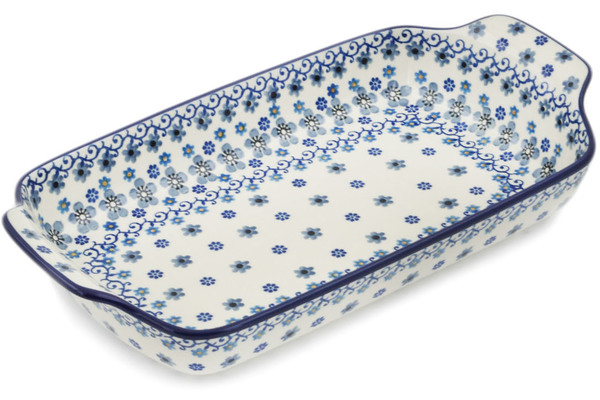 Rectangular Baker with Handles 13"