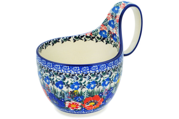 Bowl with Loop-Handle 6"