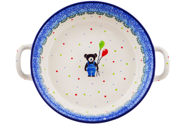 Round Baker with Handles 8"