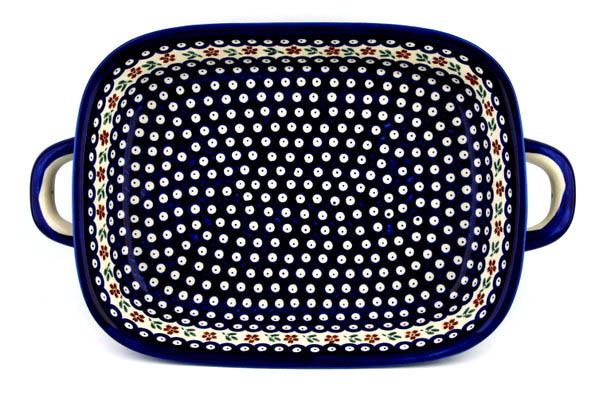 Rectangular Baker with Handles 18"