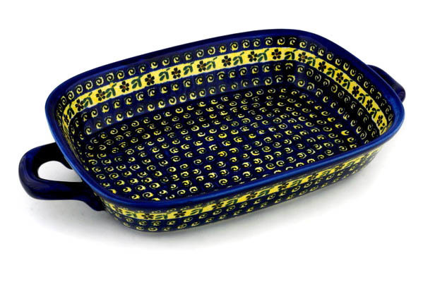 Rectangular Baker with Handles 18"